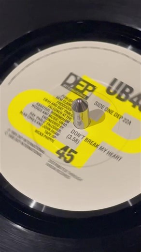 Don’t Break My Heart - UB40 Classic Reggae Vinyl