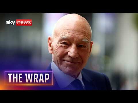 Tributes pour in after Sir Patrick Stewart's death | The Wrap with Anna Botting