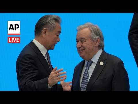 LIVE: Signing ceremony in China to establish global AI cooperation organization