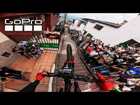 Racing Through Narrow Columbian Streets