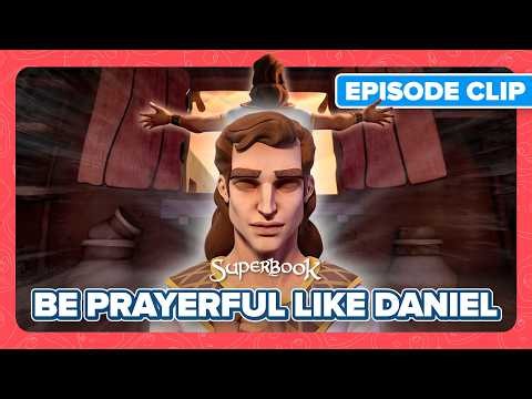 Daniel Never Stopped Praying to God | Superbook - Roar English Clip