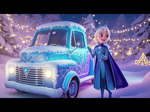 Elsa’s Ice Pattern Tap Clap Truck ❄️👋 | Fun Kids Song & Rhythm Activity