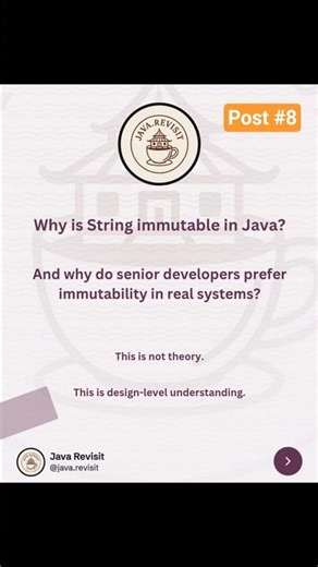 Immutable class in Java explained. Why String is immutable and how to design thread-safe objects.