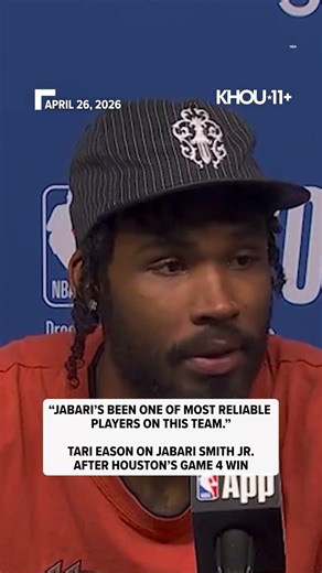 Tari Eason praises Jabari Smith Jr. after Game 4 win