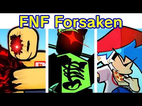 Friday Night Funkin' Vs Forsaken: DEMO | John Doe, c00lkidd, & 1x1x1x1 (Roblox Horror FNF Mod)