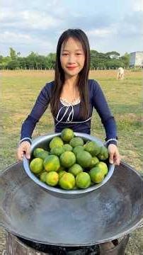 Cooking yummy wash lemon for jelly recipe