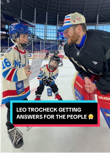 Leo Trocheck Challenges Competitors to Race His Dad