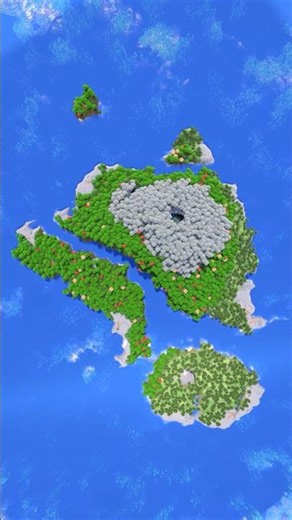 MInecraft Seed With A Little Archipelago At Spawn!