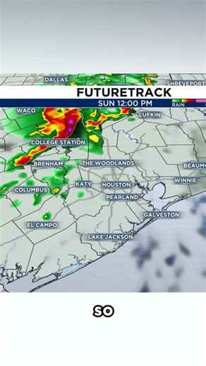 Sunday storm timeline
