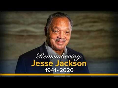 LIVE: Rev. Jesse Jackson procession from funeral home
