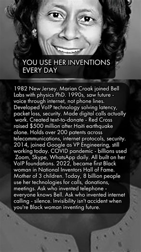 🛠️📱 YOU USE HER INVENTIONS EVERY DAY