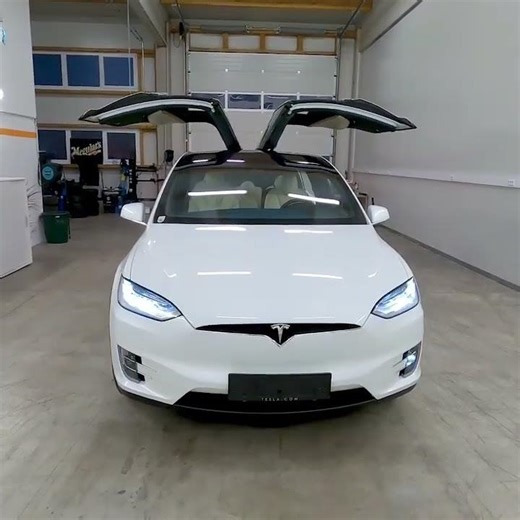 Tesla Model X – The Future Just Opened Its Wings! #Tesla #TeslaModelX #ModelX #TeslaPlaid