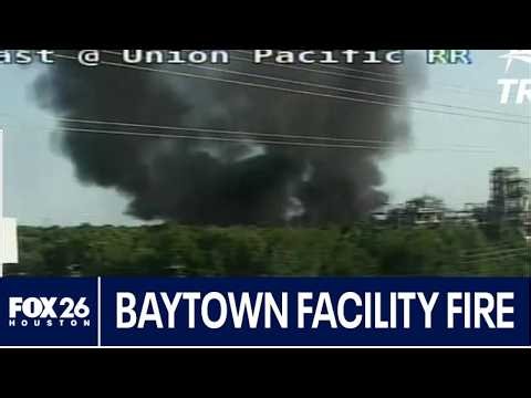 "Process Upset" causes flaring at Baytown facility