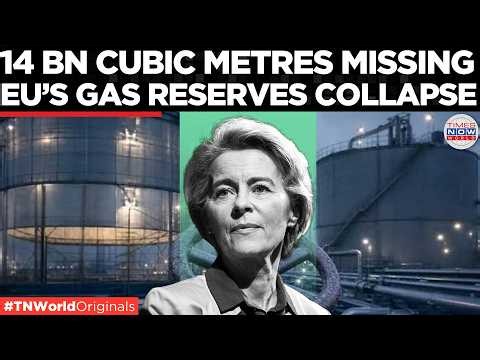 EU Gas Reserves Hit Record Low Before Winter, Could Plunge to Just 11% | Times Now World