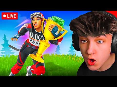 🔴LIVE! - SOLO CASH CUP TOURNAMENT! (Fortnite)