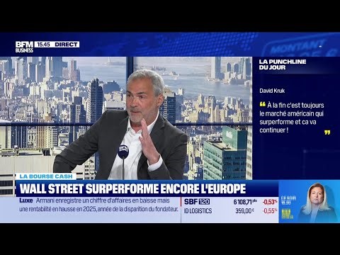 "À la fin c'est toujours le marché américain qui surperforme et ça va continuer !"