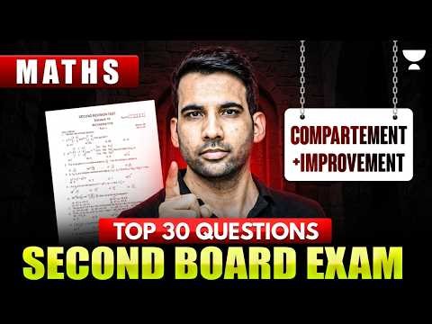 Second Board Exam Class 10 2026 | Math Top 30 Important Questions | Mandeep Sir @Class11Unacademy ​