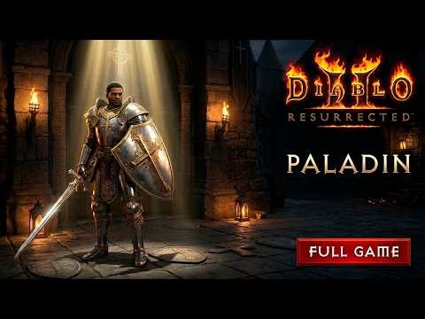 Diablo 2 Resurrected - Paladin Walkthrough - FULL GAME - Nightmare Difficulty (No Commentary)