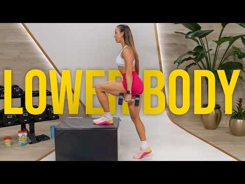 Get Stronger Legs: 40 Minute Intense Lower Body Workout!
