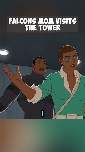 Falcons Mom Visits the Tower