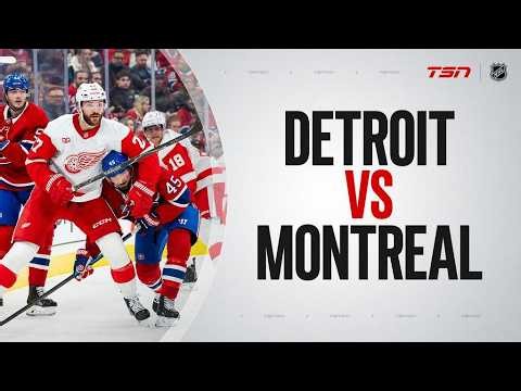 Montreal Canadians vs. Detroit Red Wings | NHL Highlights