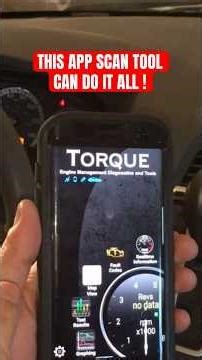 TORQUE PRO is a fully functional scan tool app for UNDER $5 !!
