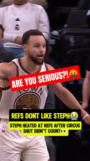 Refs TAKING points AWAY from Steph😭