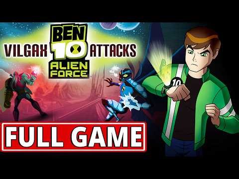 Ben 10: Alien Force Vilgax Attacks - FULL GAME walkthrough | Longplay