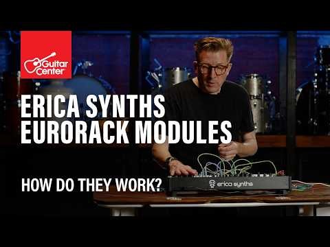 Erica Synths Eurorack Modules Explained by Mikael Jorgensen