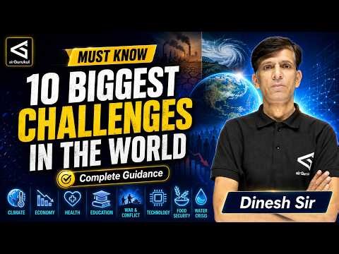 10 Biggest Challenges in the World 🌍 | Problems Humanity Must Solve