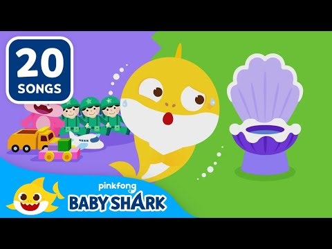 Time to Go Potty! 🚽 | Baby Shark Healthy Habits | Compilation | Baby Shark Official
