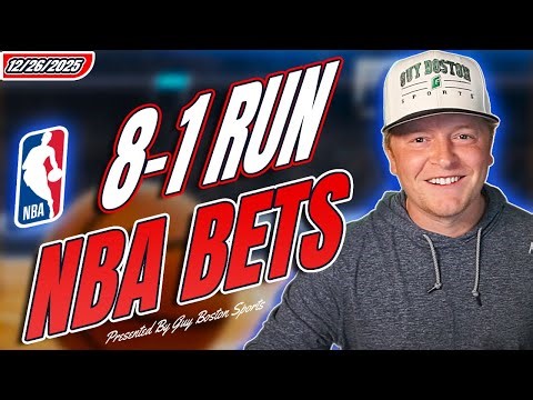 NBA Picks Today 12/26/2025 | FREE NBA Player Props, Best Bets, and Predictions!