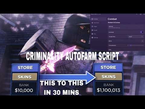 CRIMINALITY SCRIPT [BEST AUTOFARM-Update-Valentines-Mobile-pc-Description