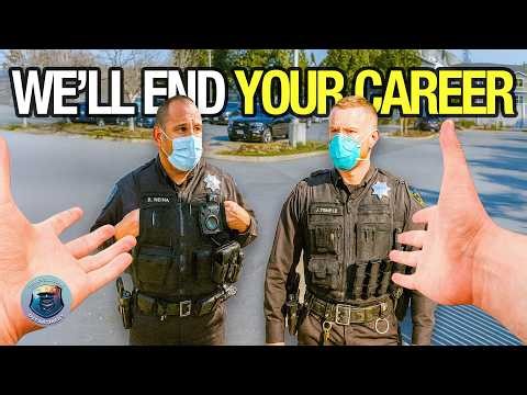 Shocking! Tyrant Cop Exposed First Day First Amendment Fail | Corrupt Cops Caught