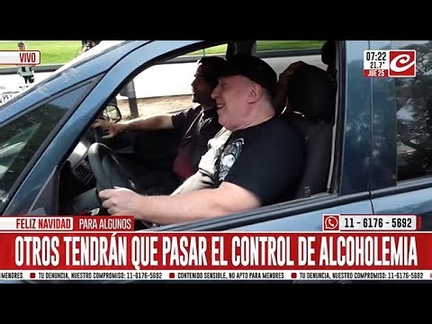 Conductor responsable dio negativo y dijo: "Mi sueño era salir en Crónica"