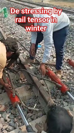 #shorts#de stressing#rail tensor#winter season#