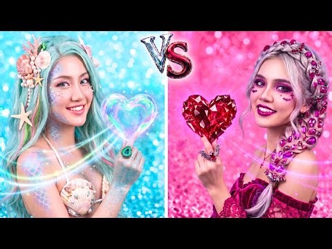 Mermaid Turns Into a Vampire?! 🧛‍♀️✨ Stunning Makeover