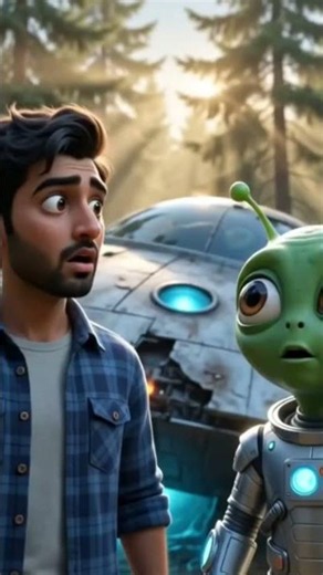 "Rohit & Zogo: The Alien Next Door" 👽😂 #rohit #zogo #aliens #viralshort