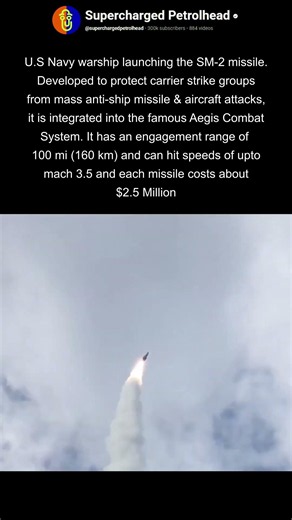 US Navy launch SM-2 Missile