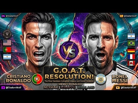 🇺🇸 G.O.A.T CLASH: Cristiano Ronaldo vs Messi | Soccer | Football - LIVE NOW