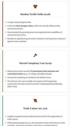 Prominent industrial strikes and their socio-political significance