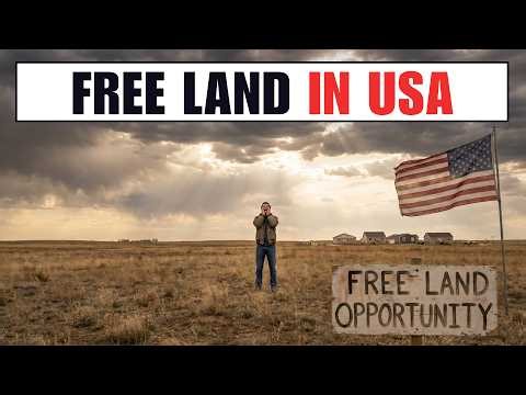 14 US Towns Giving Away FREE LAND to Build Your Dream House (2026)