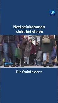 Nettoeinkommen sinkt bei vielen #tagesschau #nachrichten #gehalt #finanzen #netto