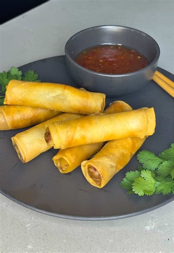Easy Homemade Crispy Spring Rolls Recipe