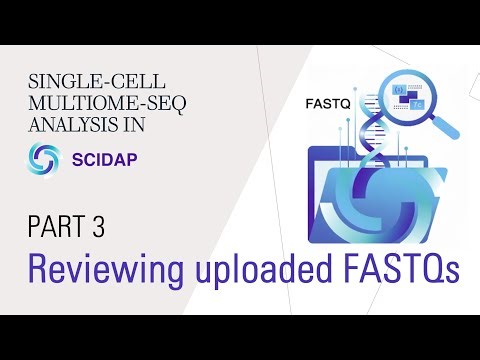 Single-cell Multiome (RNA+ATAC) Analysis 3.Reviewing uploaded FASTQs