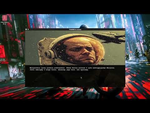 Mój prototyp Visual Novels napisany w pygame. Syntezator to Piper