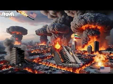 2 Hours Ago! This Time an Iranian City Becomes a Sea of ​​Fire, See What Happened - ARMA 3