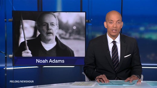 PBS News on X: "Journalist Noah Adams, who hosted NPR's "All Things Considered" for nearly two decades, has died. He was 84. To millions of radio listeners, Adams was a steady, reassuring voice guiding Americans through historic moments from the fall of the Berlin Wall to the Sept. 11 attacks. But Adams also had a gift for telling quieter, more personal stories, capturing the lives and experiences of everyday Americans. He wrote five books, exploring subjects from the Wright brothers to his own 