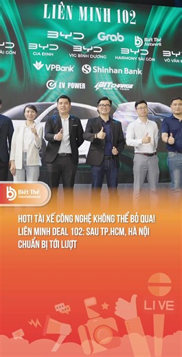 HCM đã “chơi hết mình” với Liên minh Deal 102, Hà Nội là cơ hội cuối cùng của năm 2025. Deal 42 triệu, bảo hành 500.000 km, không đi là tiếc hùi hụi nghen! #TaxiFestDeal102 #BYDVietNam