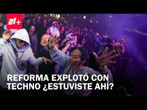 Así fue la fiesta de música electrónica más grande del mundo en Paseo de la Reforma - En Punto